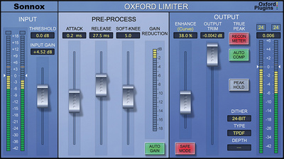 Sonnox Oxford Limiter Native Download