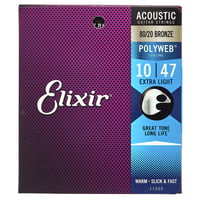 Elixir : Polyweb Extra Light Acoustic