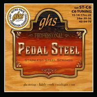GHS : Pedal Steel Set ST C6 Stainl.