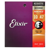 Elixir : Nanoweb Extra Light Acoustic