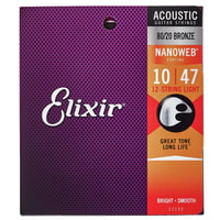 Elixir : Nanoweb Light 12 Str. Acoustic