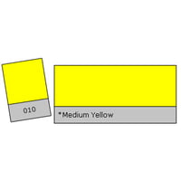 Lee : Filter Roll 010 Medium Yellow