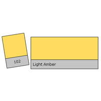 Lee : Filter Roll 102 Light Amber