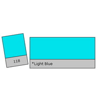 Lee : Filter Roll 118 Light Blue