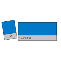 Lee : Filter Roll 119 Dark Blue