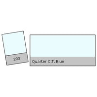 Lee : Filter Roll 203 Qu. C.T. Blue