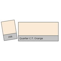 Lee : Filter Roll 206 Q.C.T. Orange