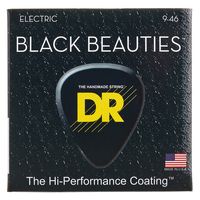 DR Strings : Black Beauties BKE- 9-46