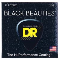 DR Strings : Black Beauties BKE- 12