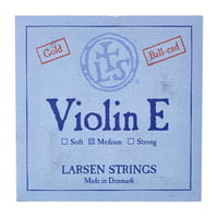 Larsen : Violin SingleString E Gold KGL