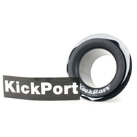 Kick Port : Bass Drum Insert Booster Black
