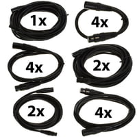 pro snake : DMX Cable 5 pin TPD XL Bundle