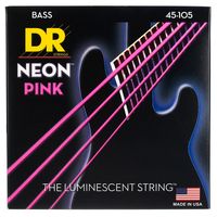 DR Strings : HiDef Neon Pink NPB-45