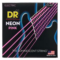 DR Strings : HiDef Neon Pink Medium NPE-10
