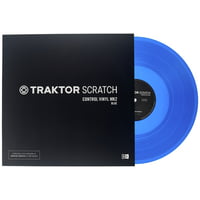 Native Instruments : Traktor Scratch Vinyl Blu MkII