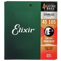 Elixir : 14677 Stainless Steel L/M Bass