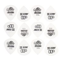 Dunlop : Tortex Jazz III White 0,73