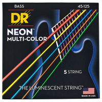 DR Strings : Neon HiDef Multi-Color Bass 5