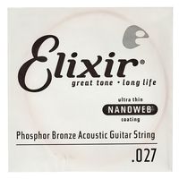 Elixir : .027 Western Guitar Ph.
