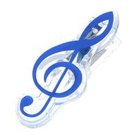 agifty : Music Clip Violin Clef Blue
