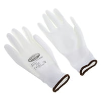 Thomann : Nylon gloves white size 8