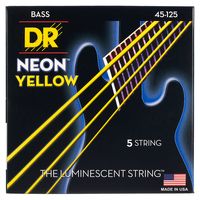 DR Strings : HiDef Yellow Neon Medium 5