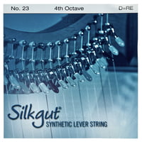 Bow Brand : Silkgut 4th D Harp Str. No.23
