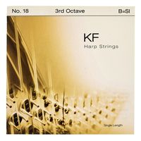 Bow Brand : KF 3rd B Harp String No.18