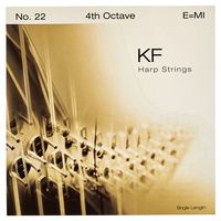 Bow Brand : KF 4th E Harp String No.22