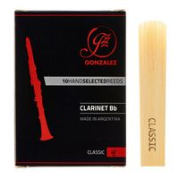 Gonzalez : Bb Clarinet Reed Classic 3