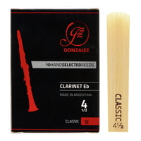 Gonzalez : Eb Clarinet Reed Classic 4,5