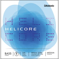 Daddario : HH616-3/4M Helicore Bass B Med