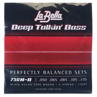 La Bella : 750N-B Black Nylon L