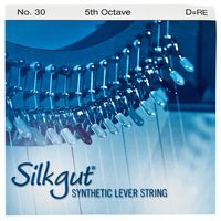 Bow Brand : Silkgut 5th D Harp Str. No.30
