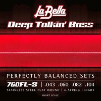 La Bella : 760FL-S Deep Talkin Bass