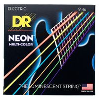 DR Strings : HiDef Multi Color Neon E 9-46