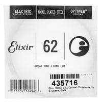 Elixir : 0.62 Optiweb Electric Guitar