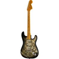 Fender : 68 Strat Relic Black Paisley