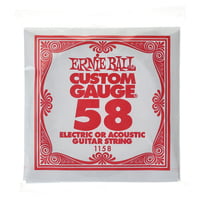 Ernie Ball : 058 Single String Wound Set