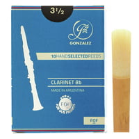 Gonzalez : Bb Clarinet Reed FOF Cut 3,5