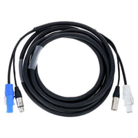 Stairville : PWR-DMX3P Hybrid-Cable 5,0m