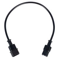 Stairville : IEC Patch Cable 0,5m BK