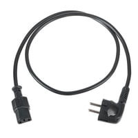 Stairville : IEC Power Cable 1,0m BK angled