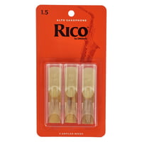 DAddario Woodwinds : Rico Alto Sax 1.5 - 3-Pack