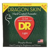 DR Strings : Dragon Skin DSA 12-54 2-Pack