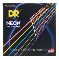 DR Strings : Hi-Def Neon Multicolor 11-50
