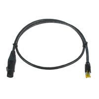 Sommer Cable : CAT7 XLRf Adapter 1m black