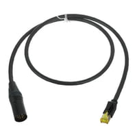 Sommer Cable : CAT7 XLRm Adapter 1m black