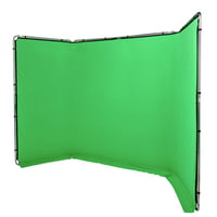 Lastolite by Manfrotto : LL LB7622 Green Screen 4x2.3m