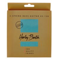 Harley Benton : HQS Bass-5 45-128 Flatwound